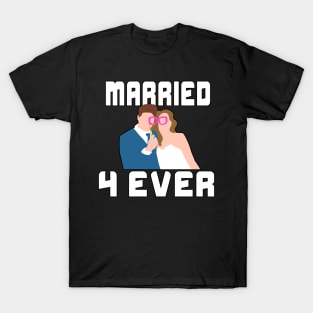 Pleasure Marriage JGA Wedding Ceremony Sause T-Shirt